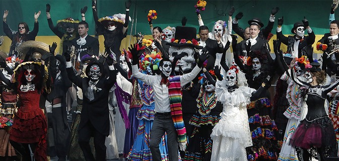 Мексиканский "День мертвых" в Москве